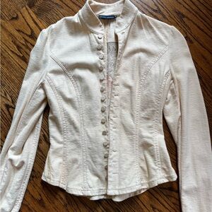 Ralph Lauren Blue Label Peplum Cotton Jacket
